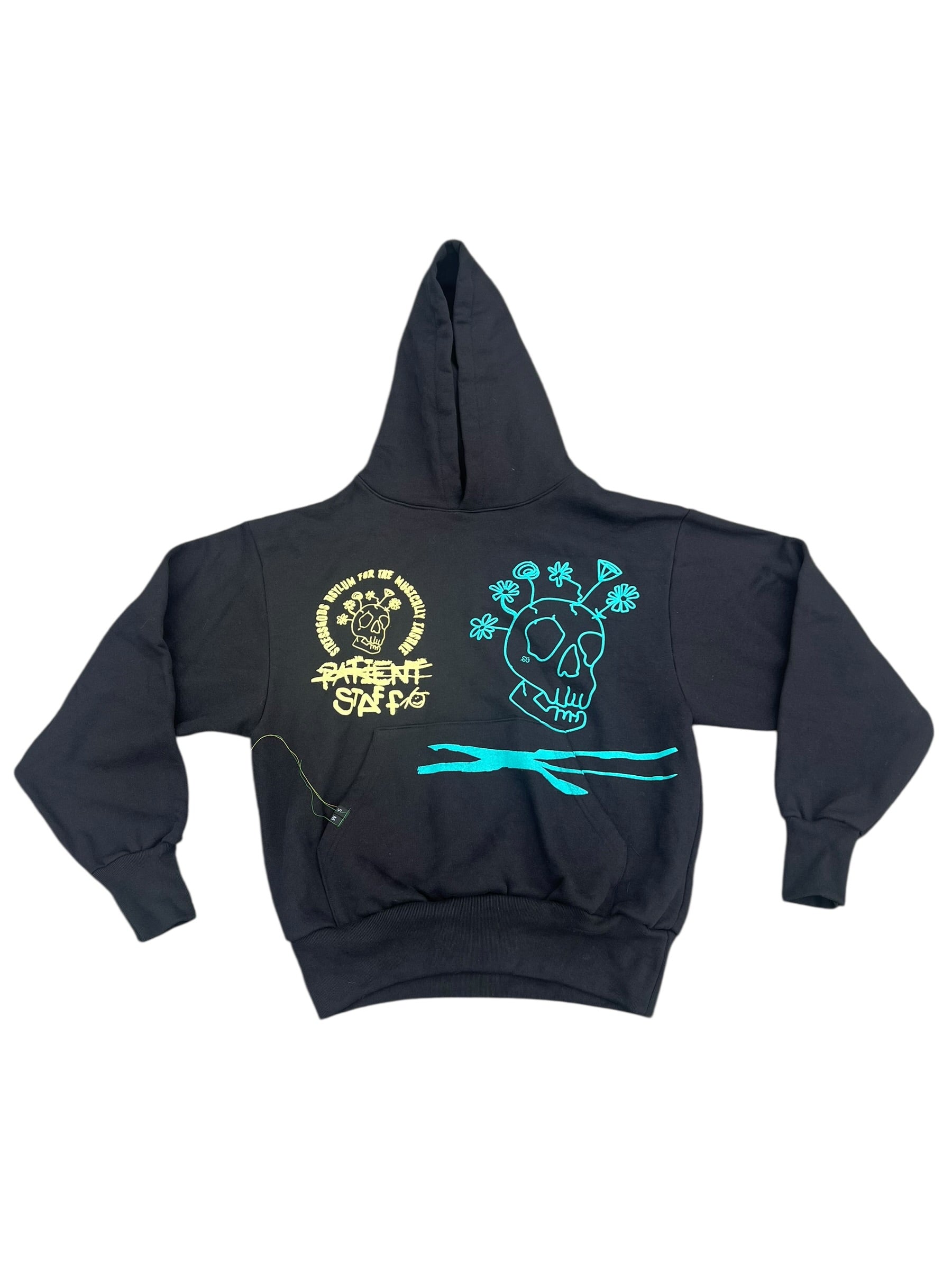 ASYLUM PHASE 3 CROPPED HOODIE