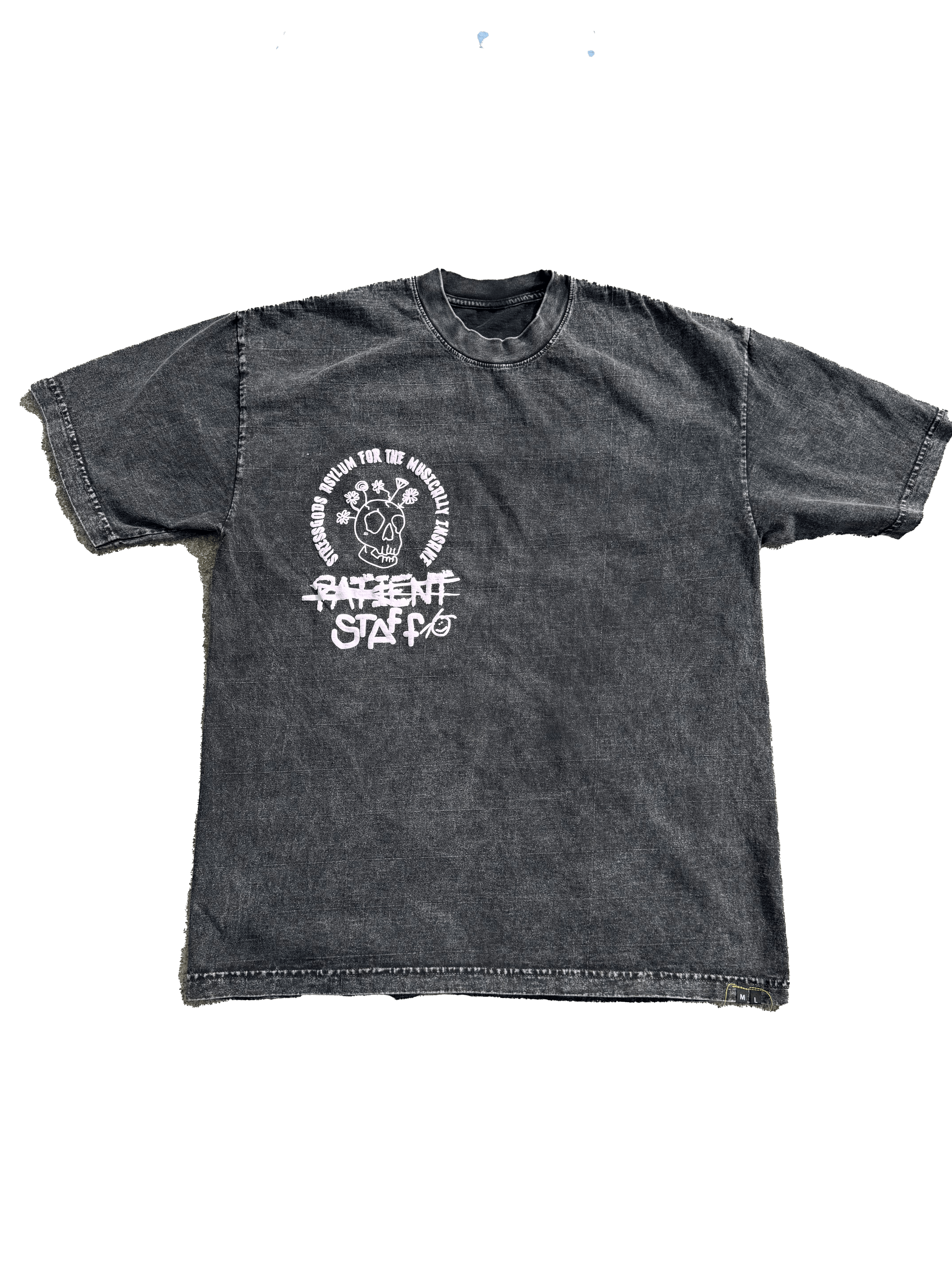 ASYLUM ACID WASH TEE